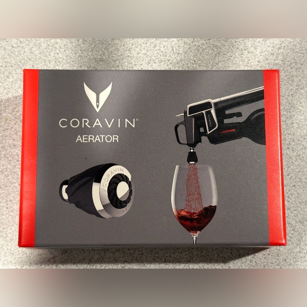 New in box Coravin timeless aerator